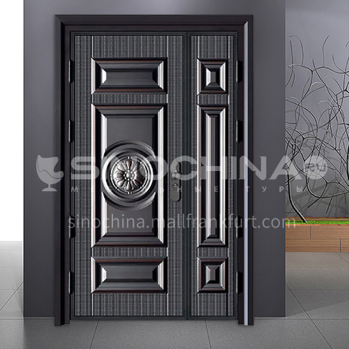 G stock door modern style explosion-proof door durable security door outdoor door 06